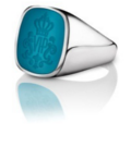 Siegelring signet rings Wappen Ring Silber